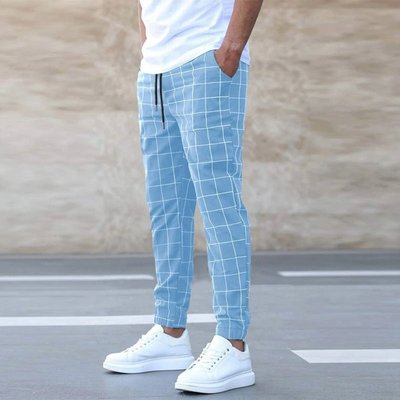 JOHNNY™ |Stylish Checked Jogger Pants
