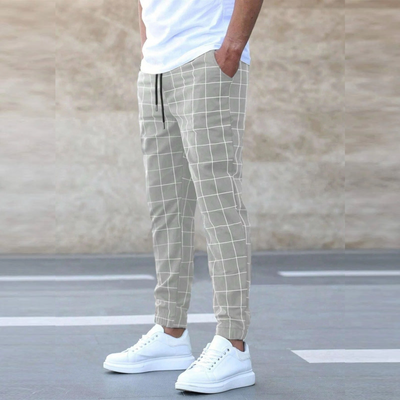 JOHNNY™ |Stylish Checked Jogger Pants