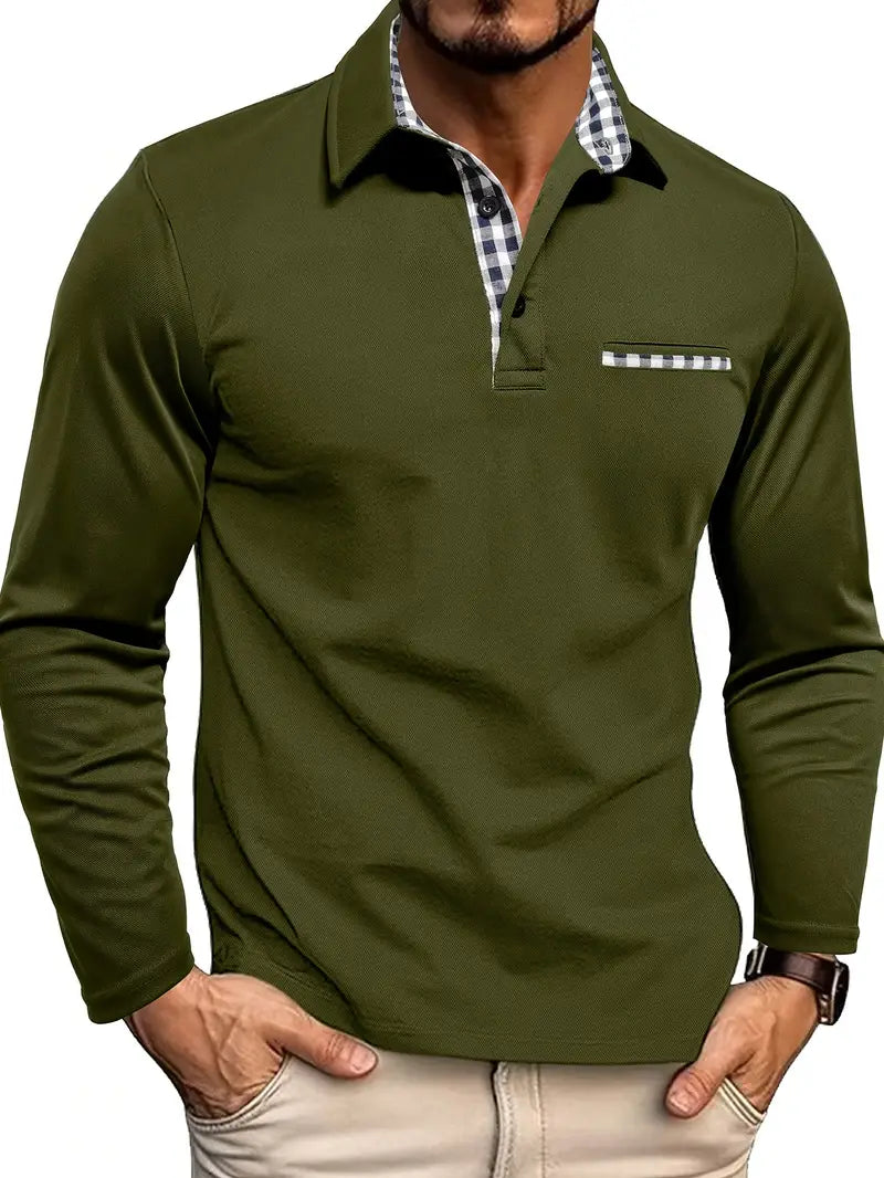 Bennett™ | Long Sleeve Polo Shirt