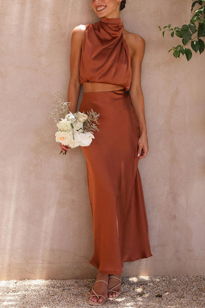 Megan – Elegant Maxi Skirt Set