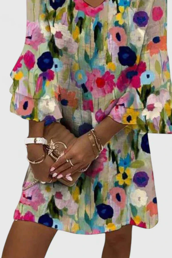 Laure Elegant Mini Dress