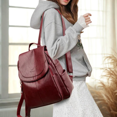 Balidaishu | Secure Leather Backpack