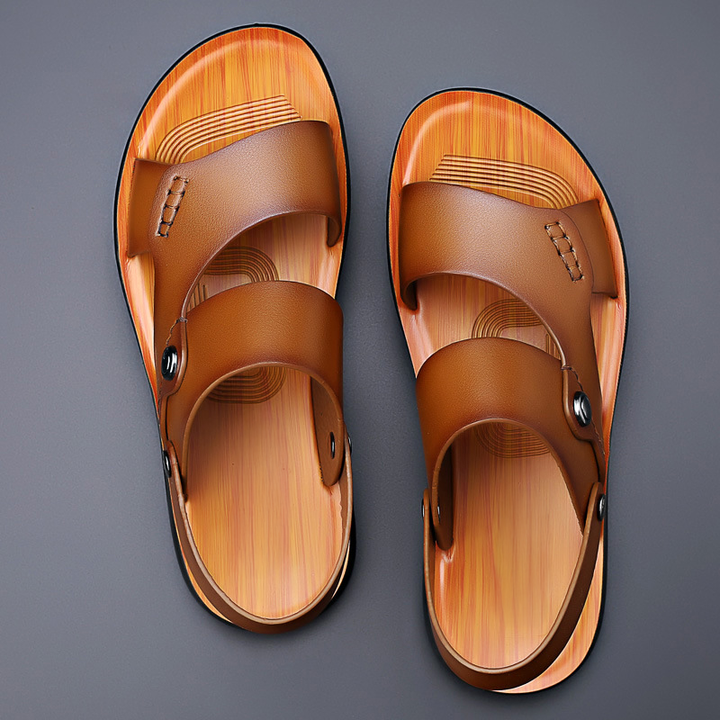 Noahwood Leather Sandals
