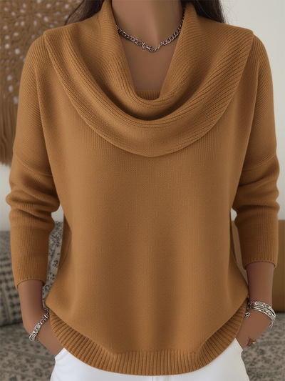 Amaris | Stylish Cowl Collar Sweater