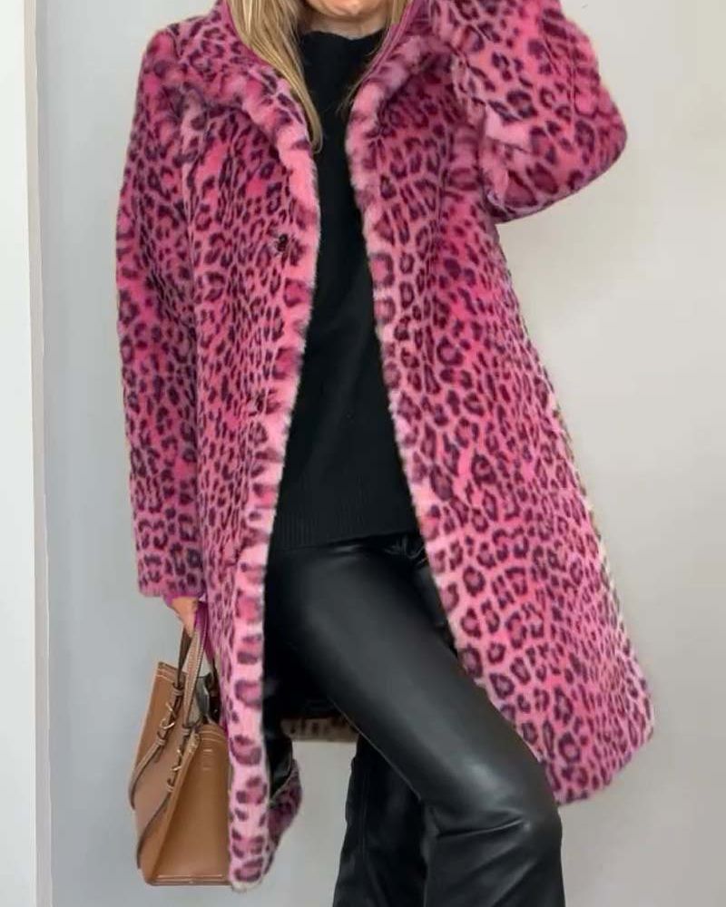 Lisa™ | Leopard Long Jacket