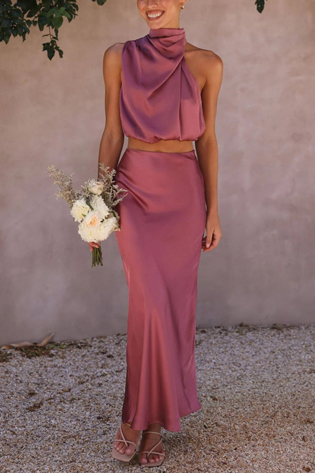 Megan – Elegant Maxi Skirt Set