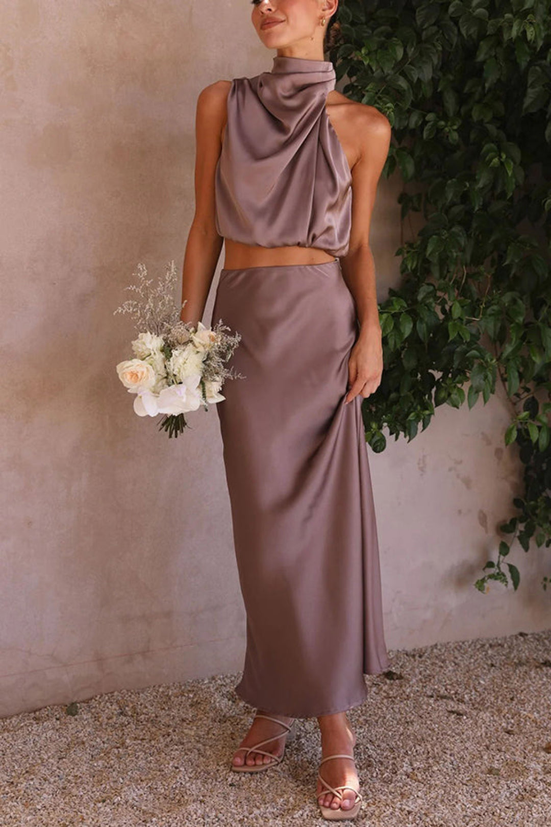 Megan – Elegant Maxi Skirt Set