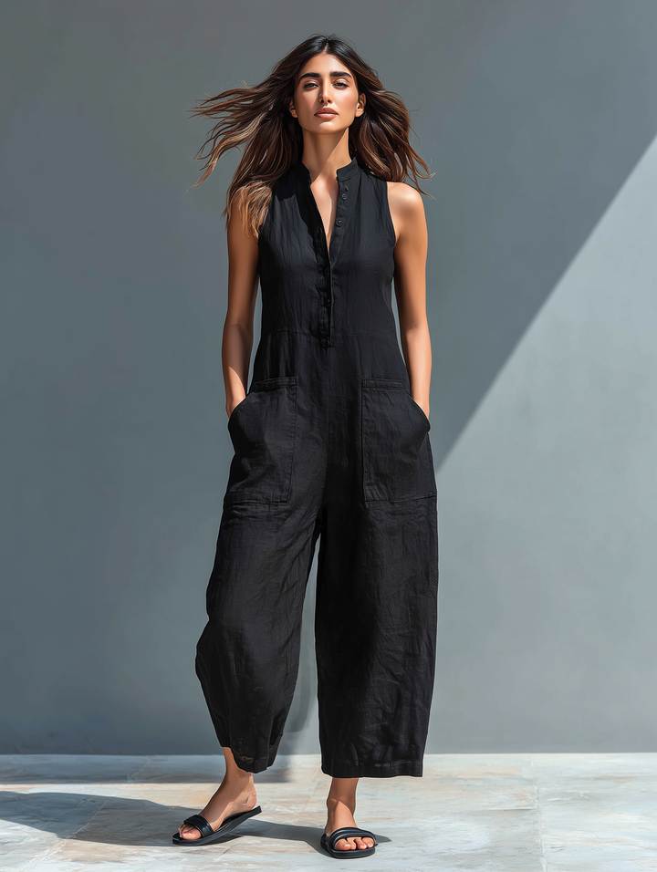 Isabelle Elegant Sleeveless Jumpsuit