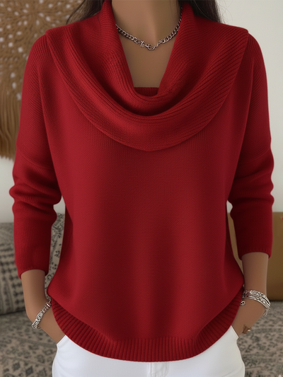 Amaris | Stylish Cowl Collar Sweater