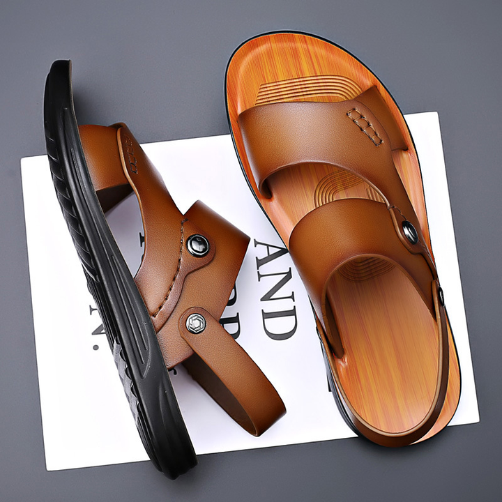 Noahwood Leather Sandals
