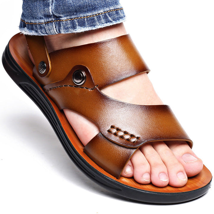 Noahwood Leather Sandals