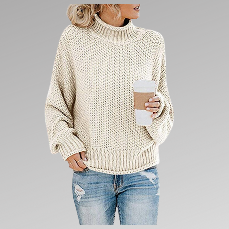Braelyn | High-Neck Knit Sweater