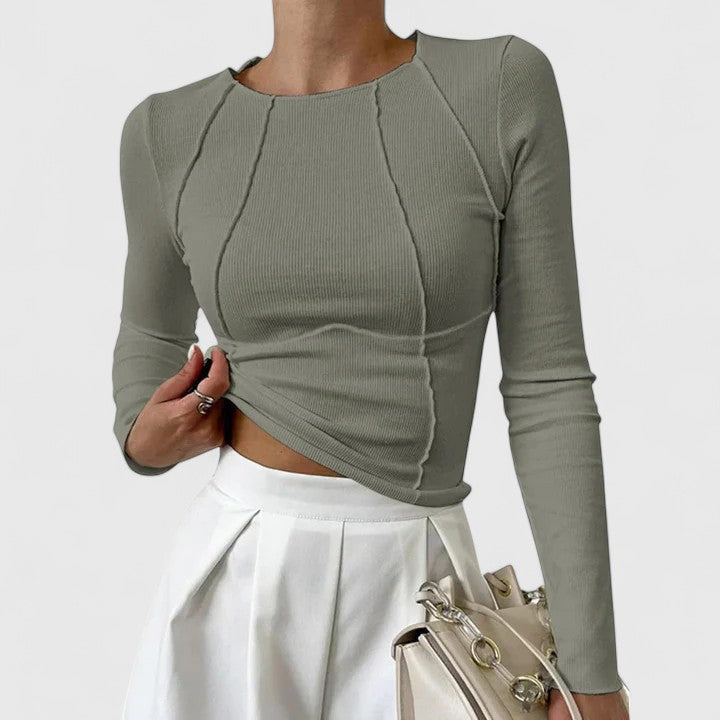 Elodie Comfortable Long Sleeve Top