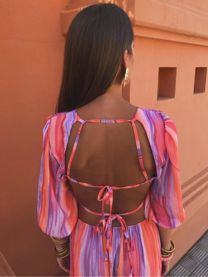 Allegra™ | Elegant Backless Dress