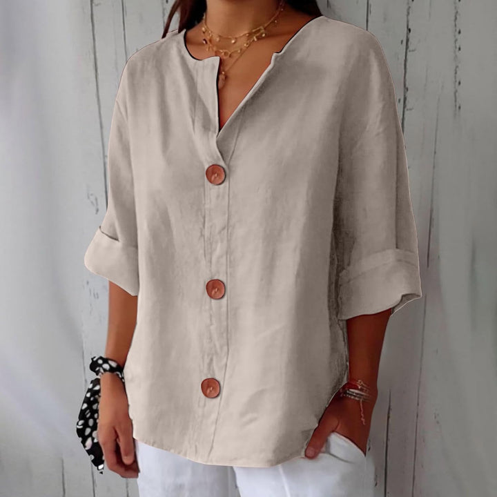 Joelle Loose-fitting Summer Blouse