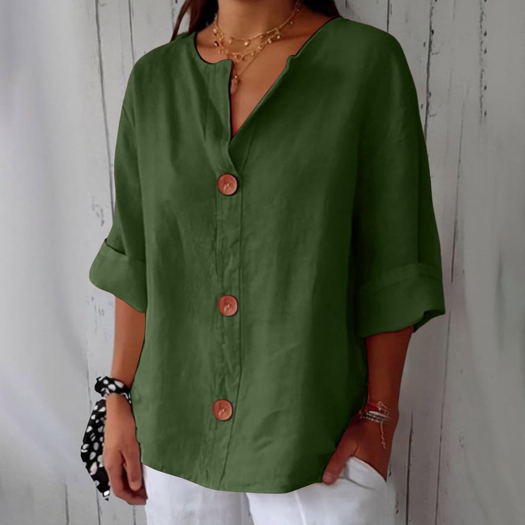 Joelle Loose-fitting Summer Blouse