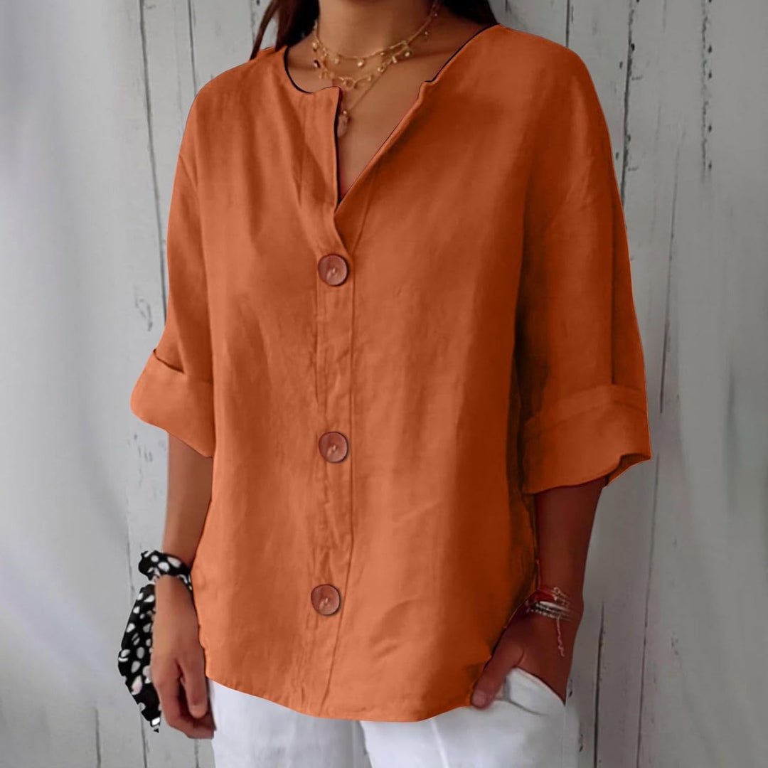 Joelle Loose-fitting Summer Blouse