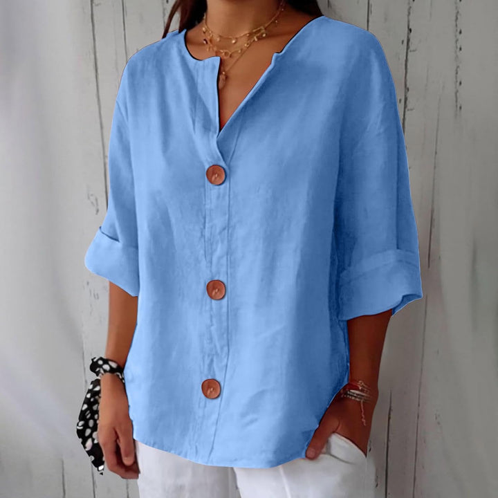 Joelle Loose-fitting Summer Blouse