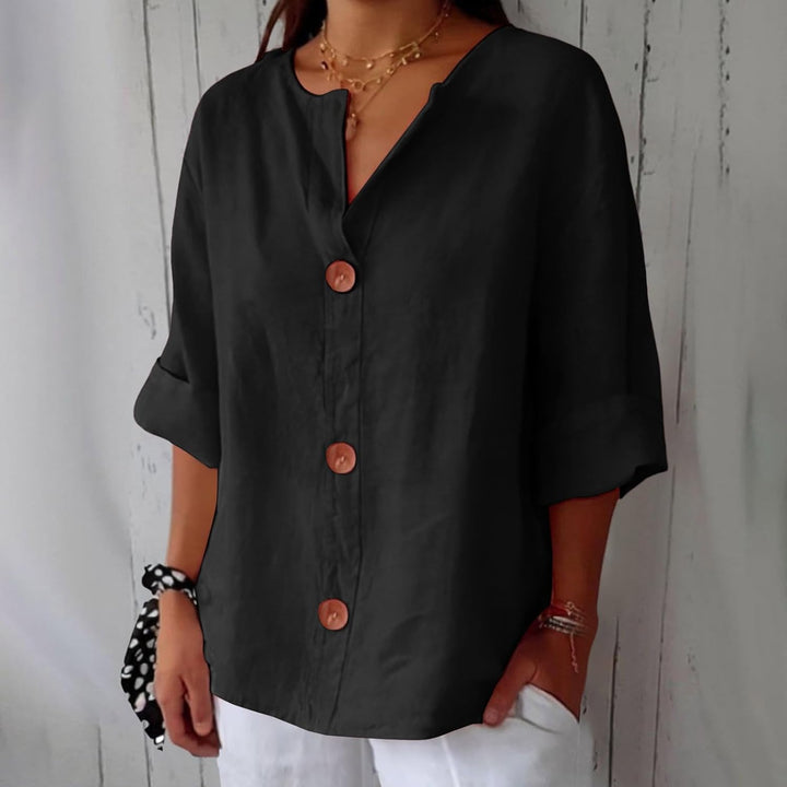 Joelle Loose-fitting Summer Blouse