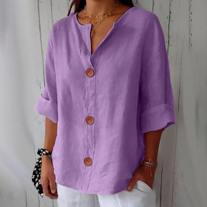 Joelle Loose-fitting Summer Blouse