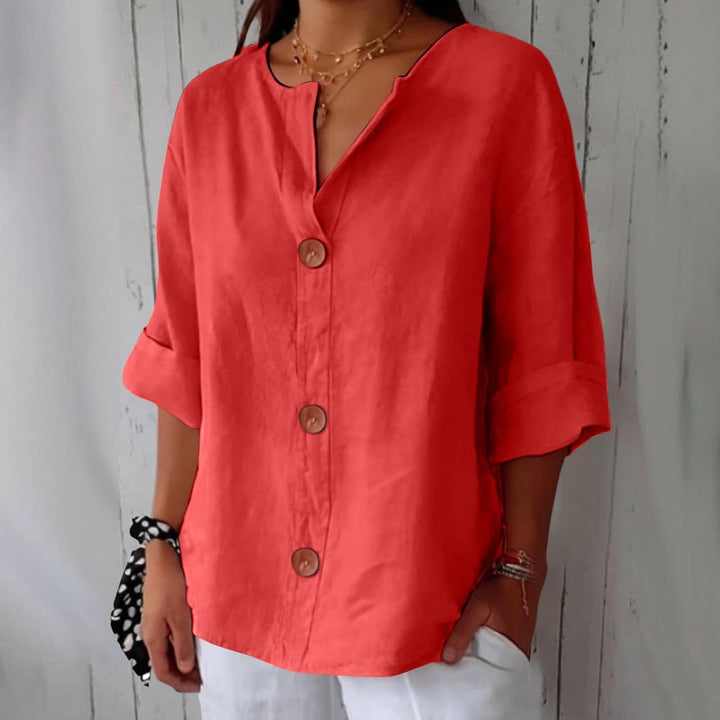 Joelle Loose-fitting Summer Blouse