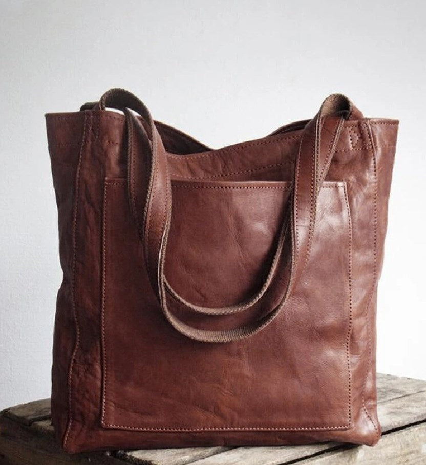Maren Classic Leather Tote