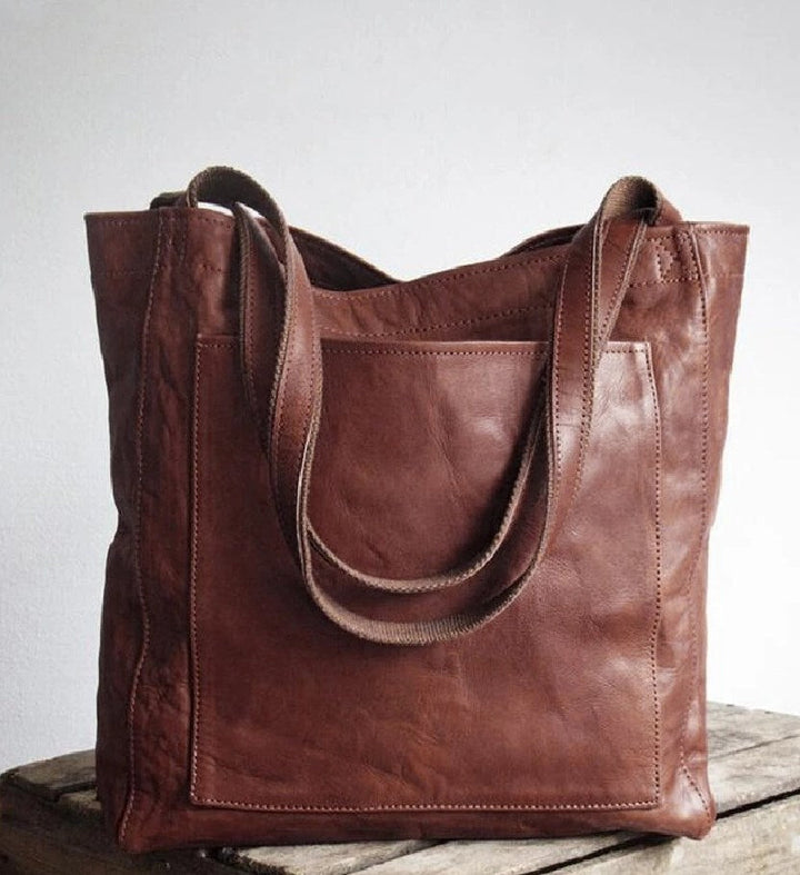 Maren Classic Leather Tote