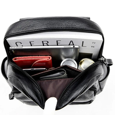 Balidaishu | Secure Leather Backpack