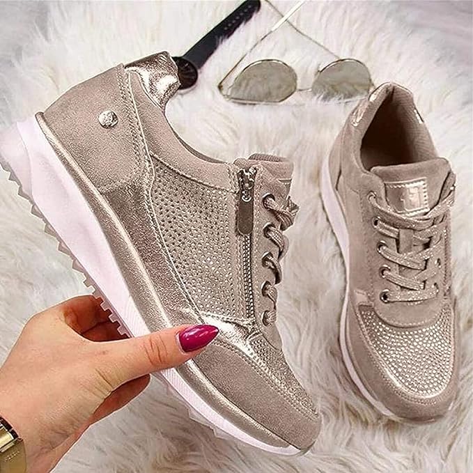 Sylvie Zip-Up Orthopedic Sneakers