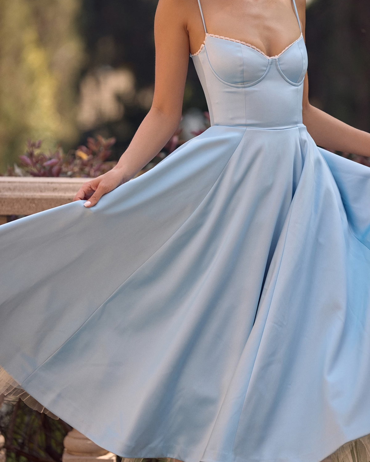 Alexander Saint Selene Midi Dress