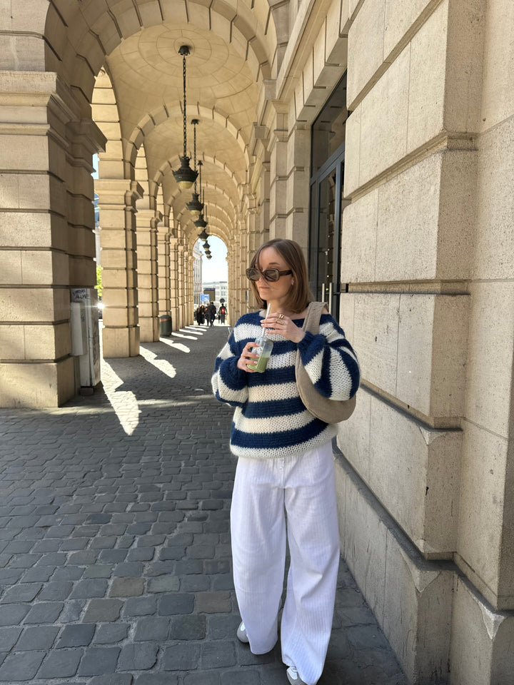 Anna Olympia Knit - Navy