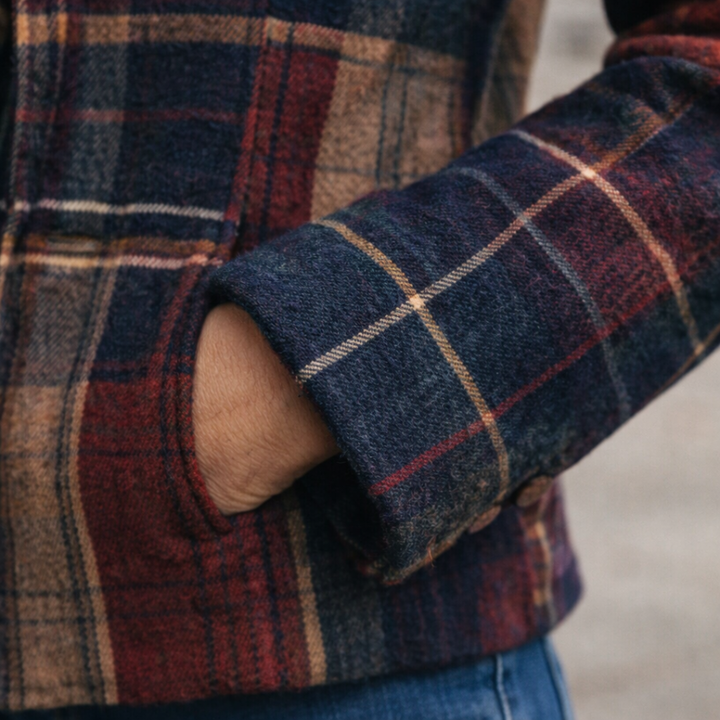 Isabella Mid-Season Coat with Stand Collar