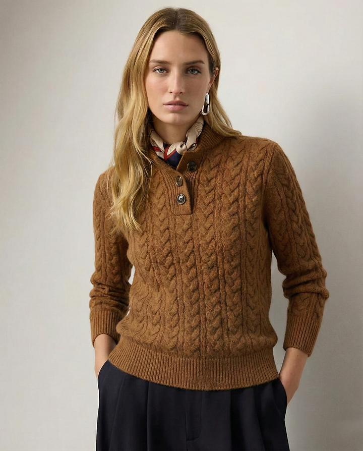 Alexandra-Up Cashmere Sweater