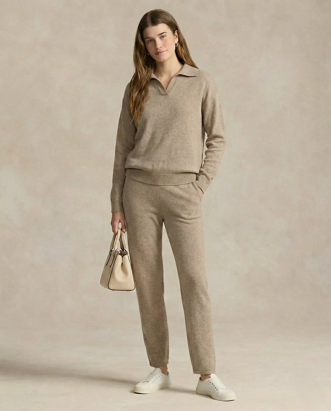 Victoria Polo Knit Set