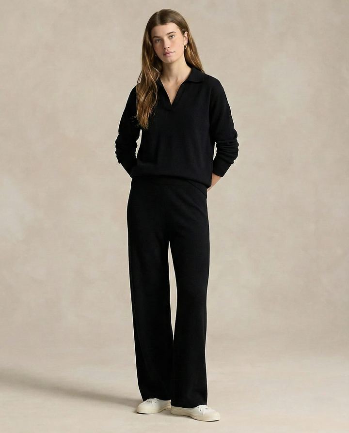 Victoria Polo Knit Set