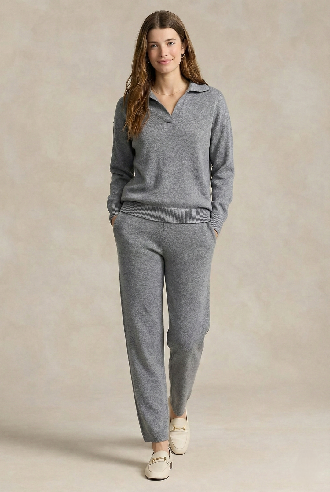 Victoria Polo Knit Set