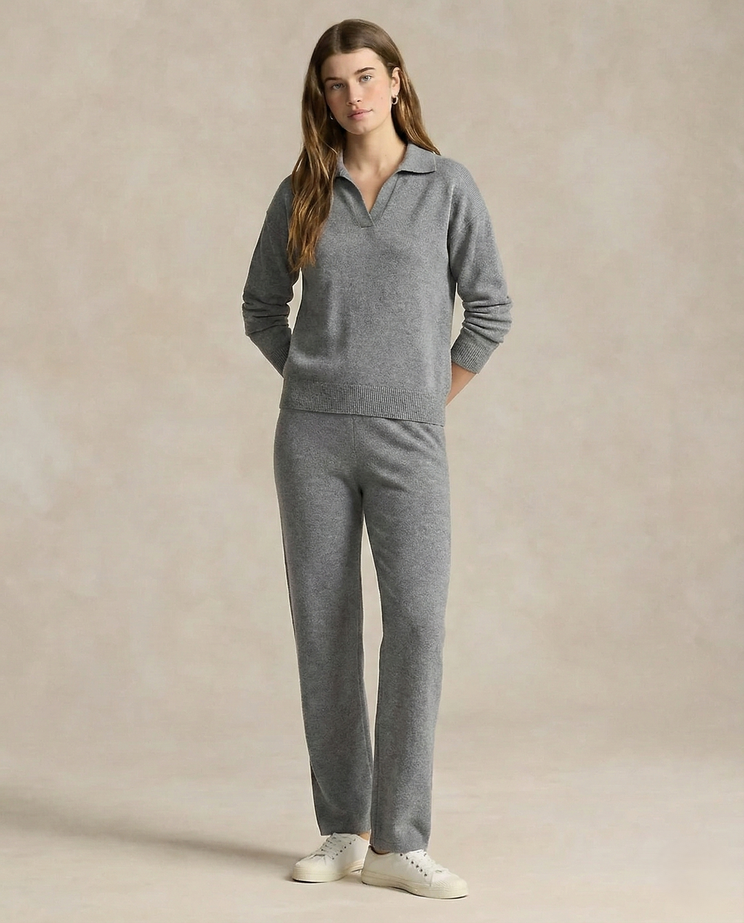 Victoria Polo Knit Set