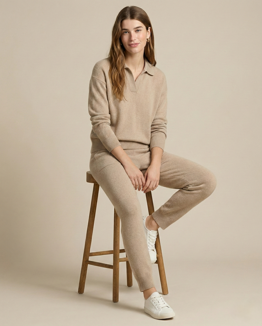 Victoria Polo Knit Set
