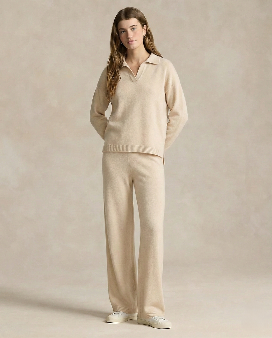 Victoria Polo Knit Set