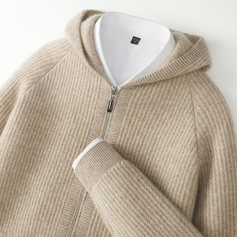 Pembroke Cashmere Zip Hoodie