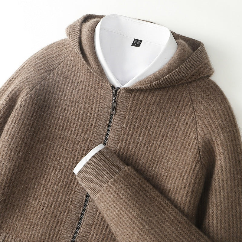 Pembroke Cashmere Zip Hoodie