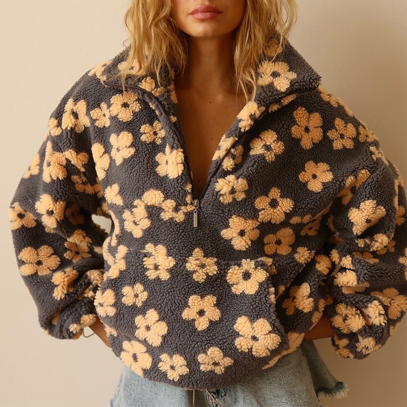 Daisy | Bloom Fleece Sweater