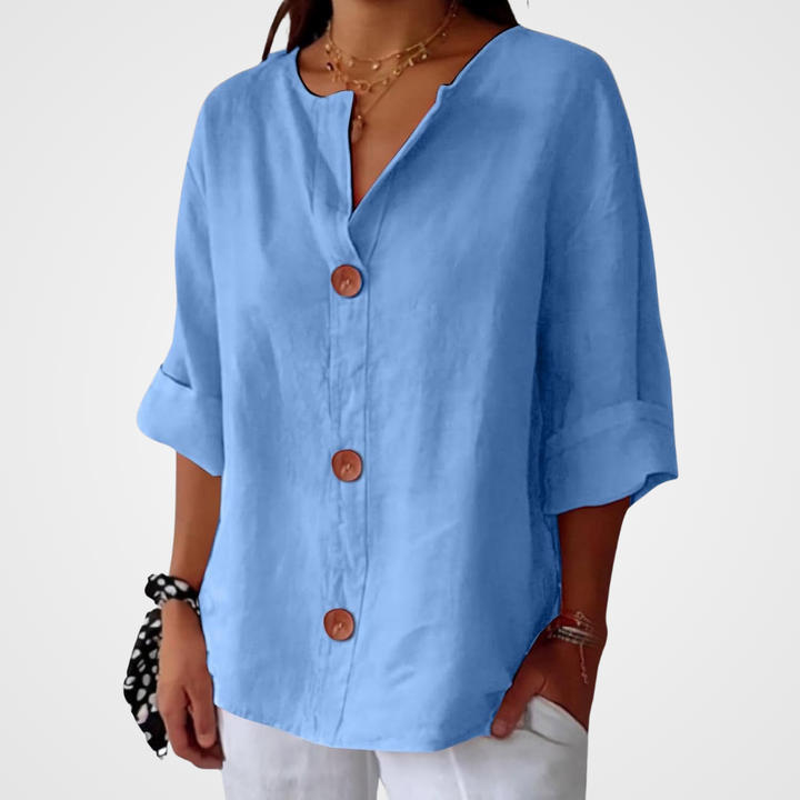 Joelle Loose-fitting Summer Blouse