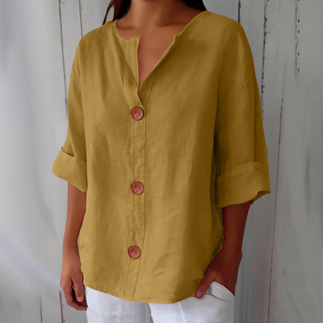 Joelle Loose-fitting Summer Blouse