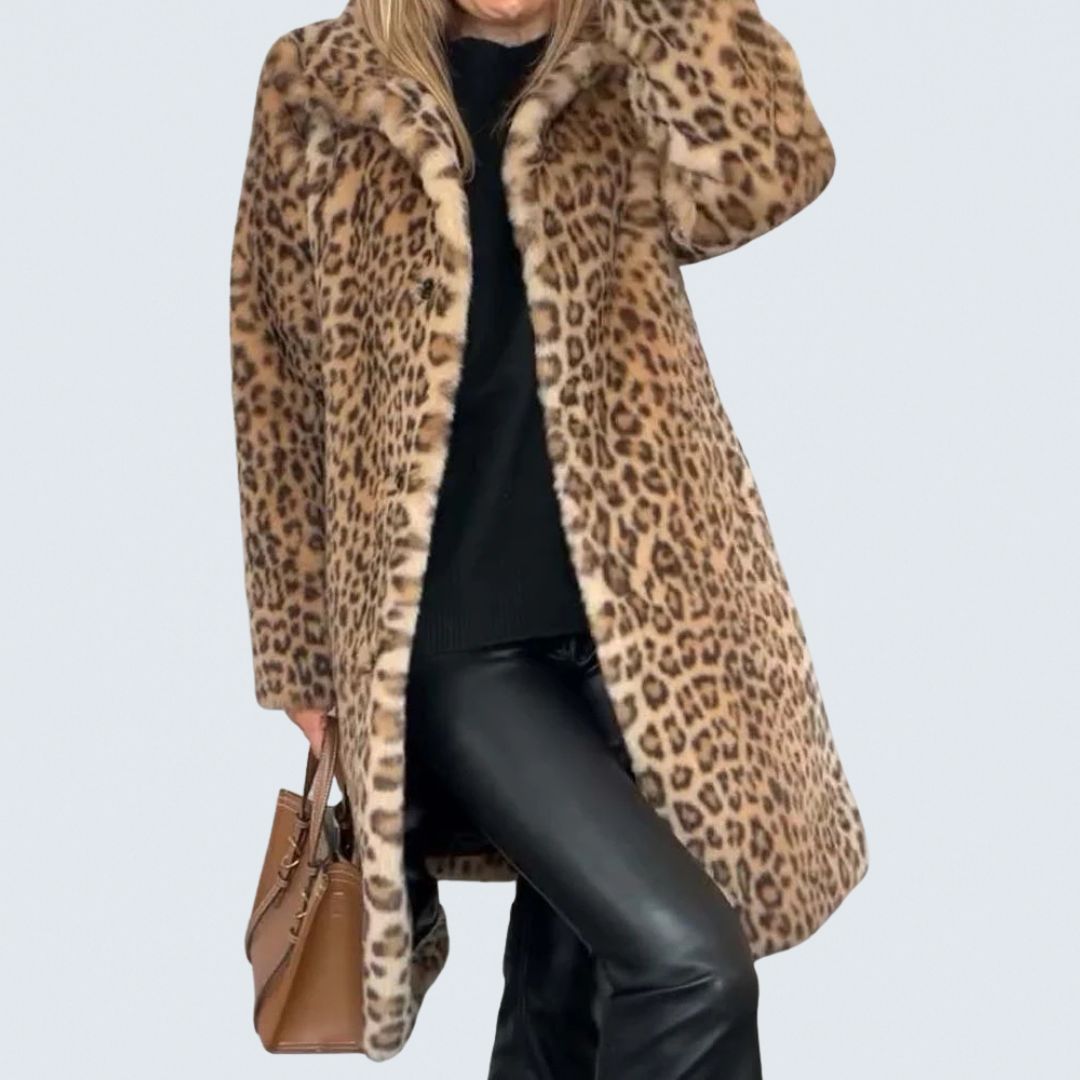 Lisa™ | Leopard Long Jacket