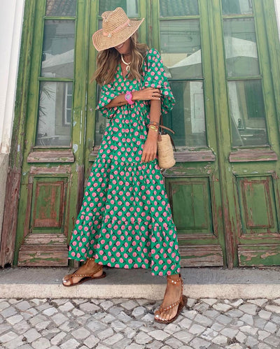 Lia | Bohemian Maxi Dress
