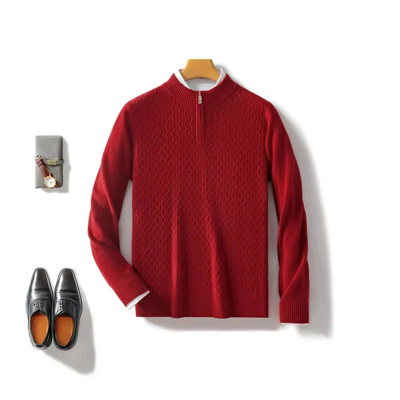 Riven Cashmere Sweater