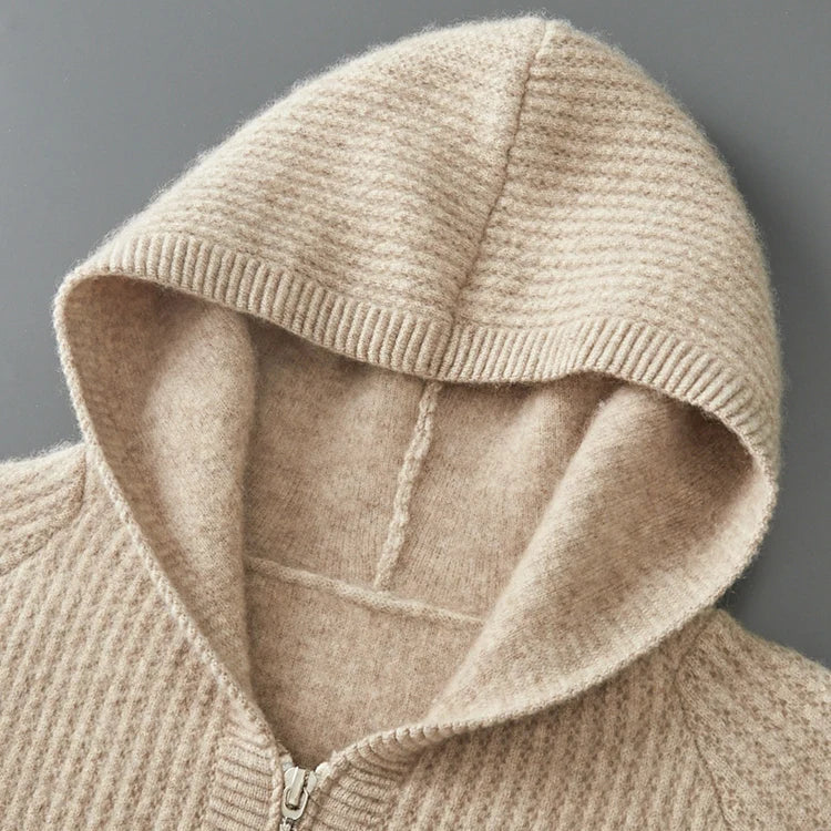 Pembroke Cashmere Zip Hoodie