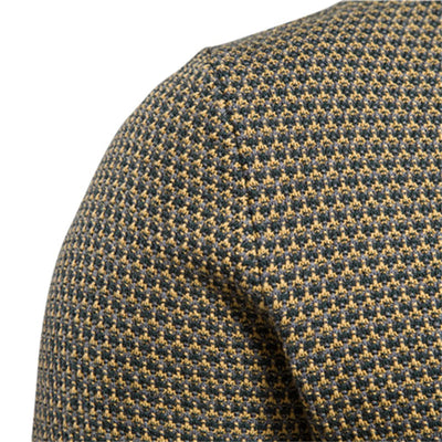 Mason|Men's Sweater with Check Pattern