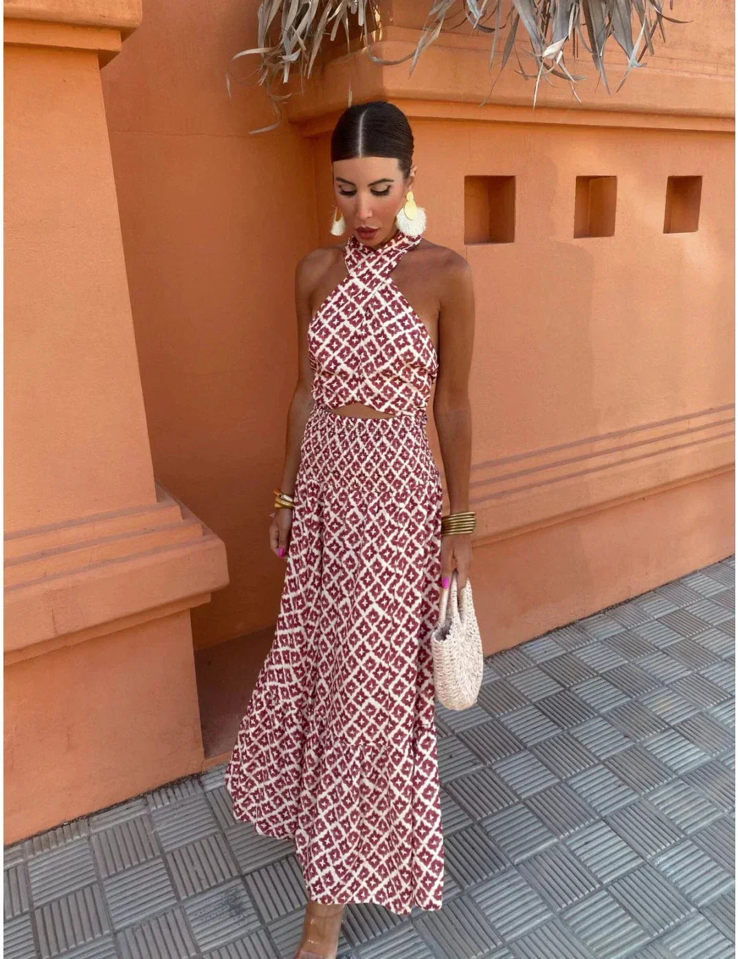 Harper™ | Chic Off-Shoulder Summer Dress